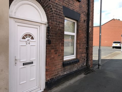 Front door with adjoining 24 hour Free car park