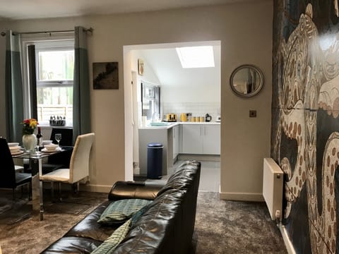 Lounge - Open and sociable living room, dining area and kitchen