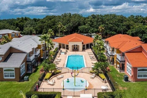 Club house with swimming pool