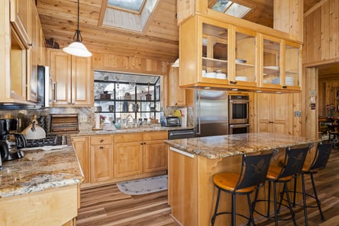 View from the dining area