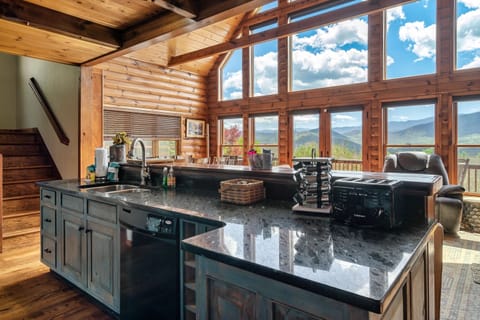 Dreamy kitchen views.
