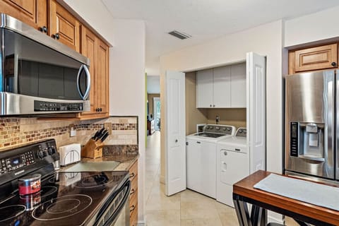 Kitchen and Laundry Area