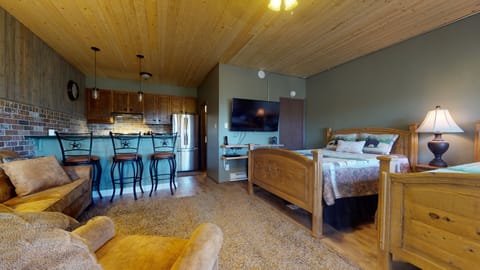 Spacious studio condo!