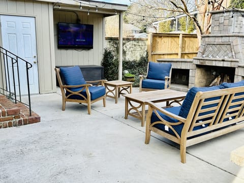 Outdoor TV with Roku connection so you can login to your favorite series