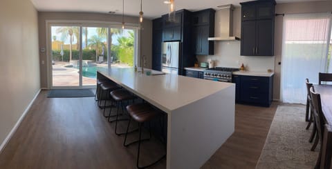 Newly remodeled kitchen.