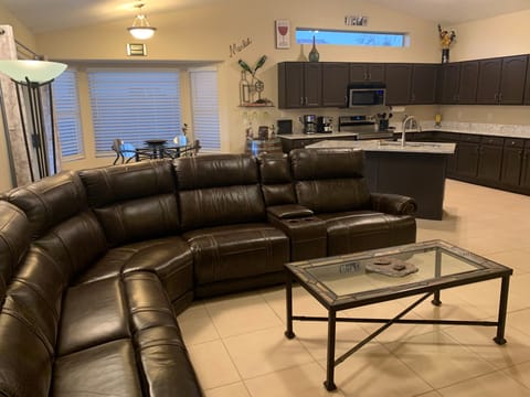 Large great room area.