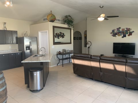 Large great room area.