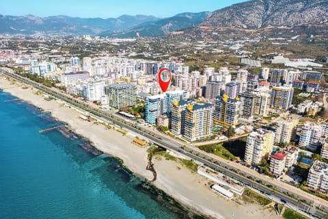 Unique location directly on the Coastline of the Mediterranean Sea