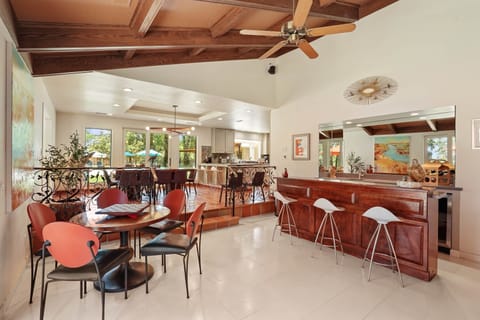 Game table and Wine Bar