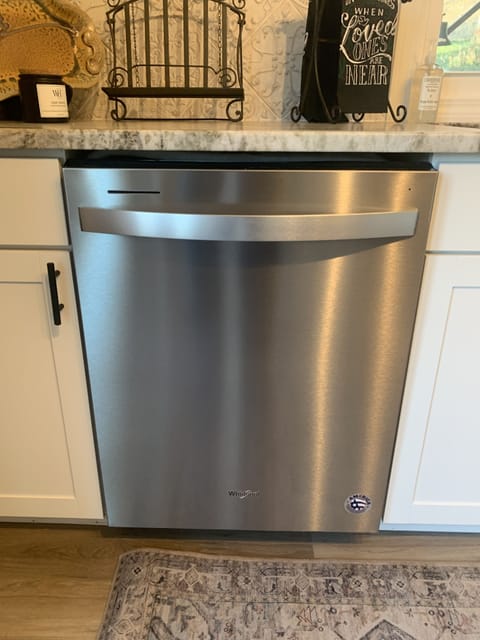 New dishwasher