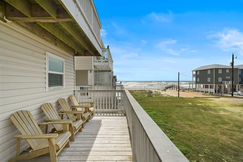 The view of the Gulf from the main entry patio