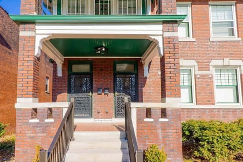 You'll be staying in the upstairs unit on the second and third floors.