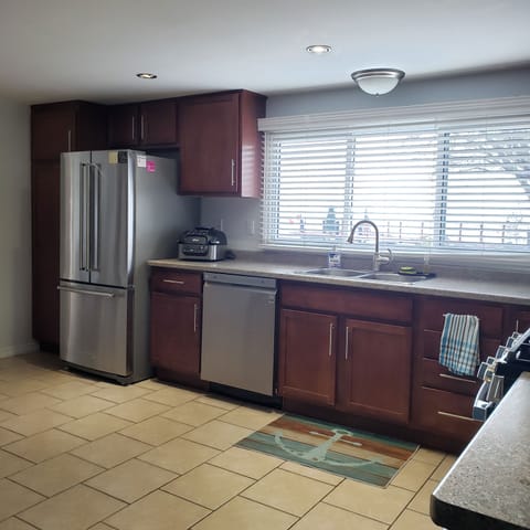 New appliances and cooking equipment , including a dish washer