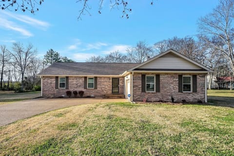 Front of Home (Winter lawn)

