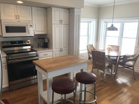 Cottage kitchen also has all the essentials you will need