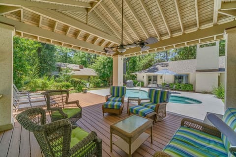 Covered Patio Poolside