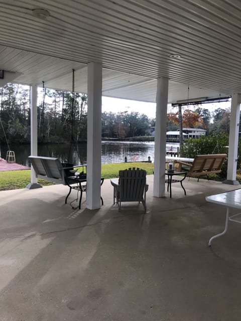 Porch and River view 