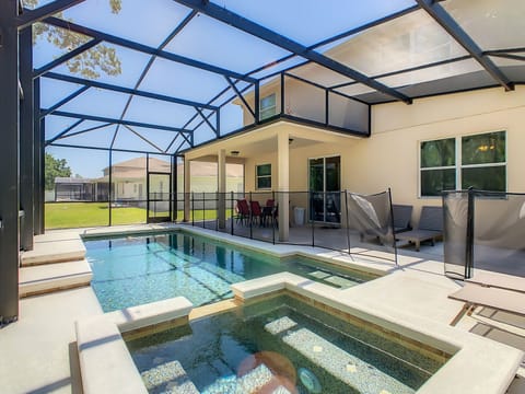 private pool and spa