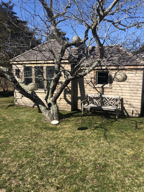 Newly constructed studio with storage on one side and private bedroom on other! 