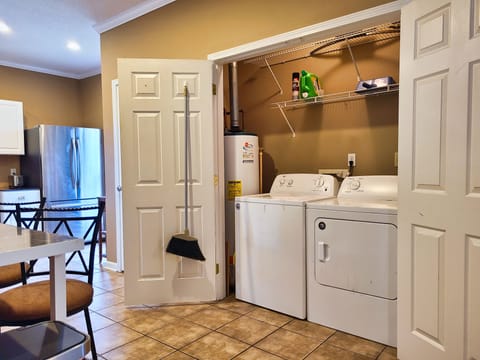 Laundry closet