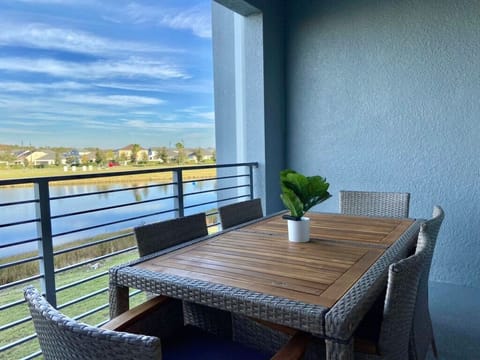 Patio dining table