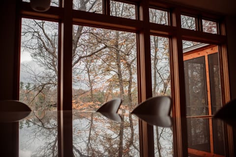 Fall view from dock (updated dock installed since picture was taken).