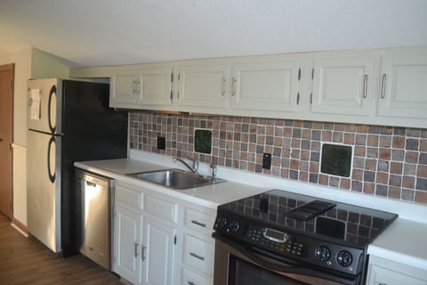 Kitchen comes with all the necessities you need.