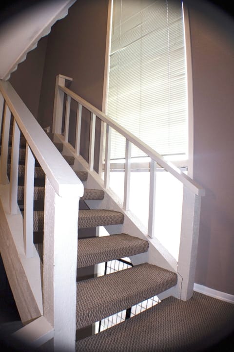 Stairs inside - unit is on the 2nd floor