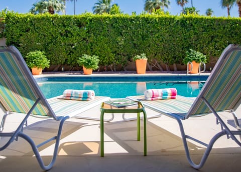 Plenty of lounge chairs by the pool
