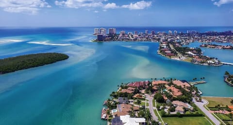 Areal view of Marco Island