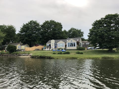 View from the river of our property!