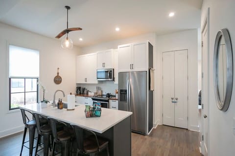 Brand New Fully Stocked Kitchen with Island