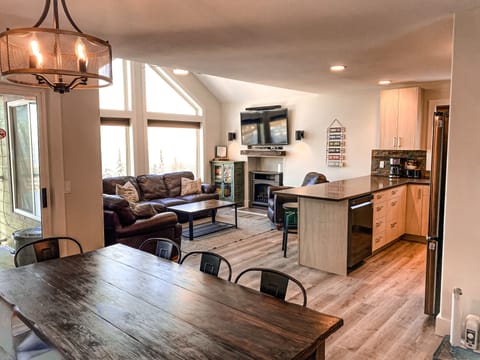Bright, open living space