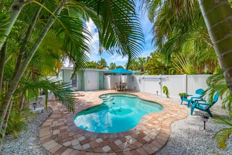 Private Pool with Lounge Chairs