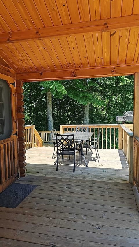 Front porch & deck