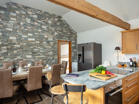 Enjoy breakfast or lunch in the informal dining area