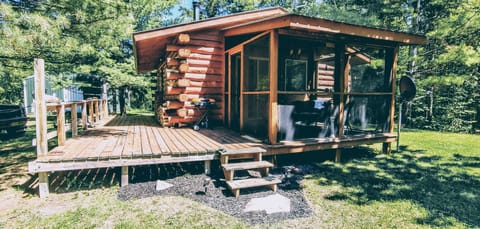 Screened porch and deck