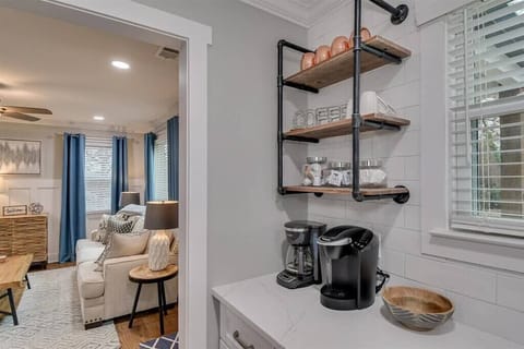 Coffee Station in Kitchen