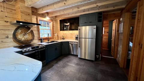 Fully modernized and stocked kitchen 