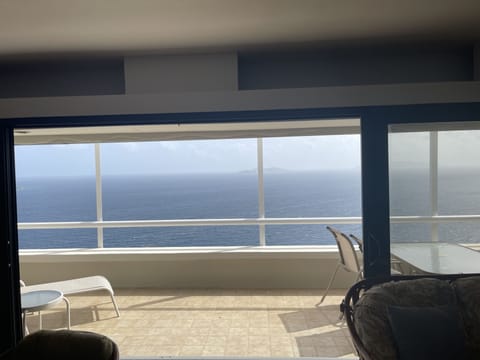 Balcony off living room
