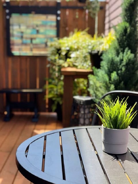 Small Private Table Outdoors