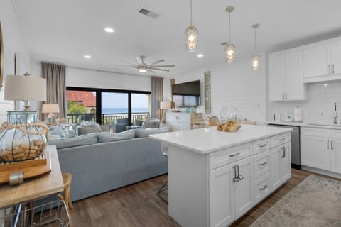 Enjoy this light and bright space only a short walk to the gorgeous emerald water!