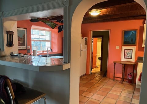 Entryway Breakfast Bar Looking into Kitchen