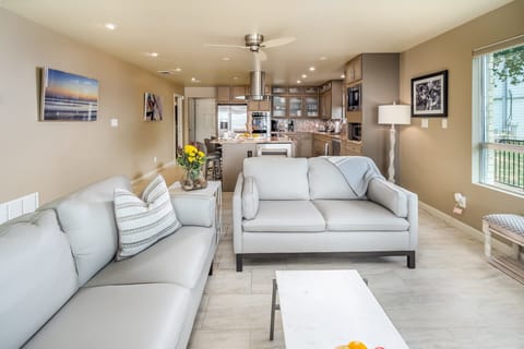 Combined entertaining area