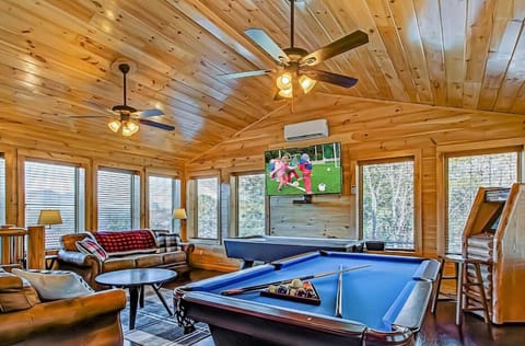 Spacious upstair living room with lots of fun for the kids and adults!