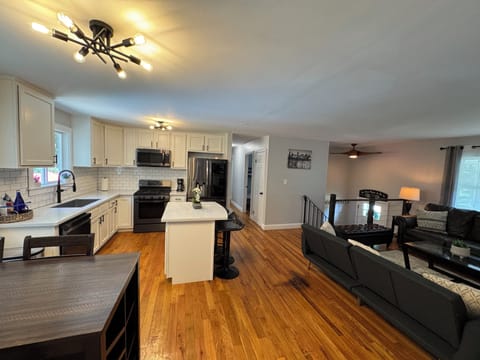 OPEN CONCEPT LIVING ROOM/KITCHEN