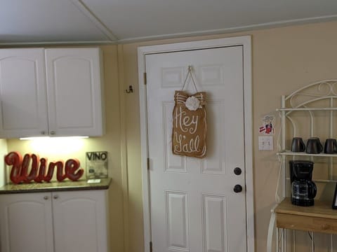 Entrance to the upstairs condo!