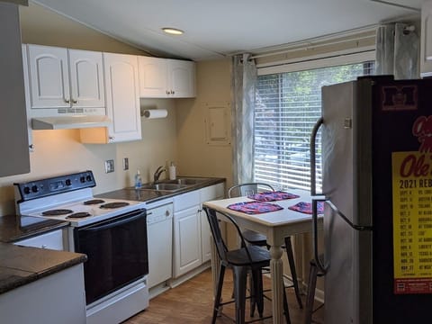 Upstairs dining area & kitchen!