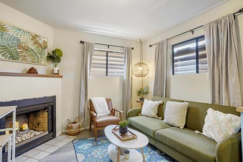 Cozy living room space