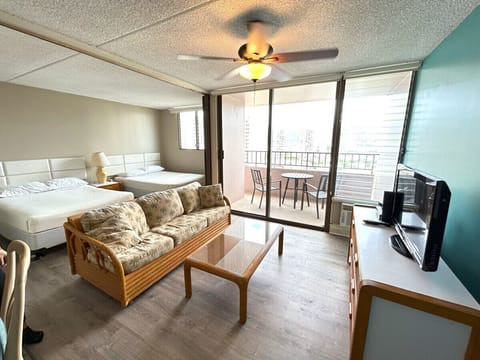 Spacious living room area